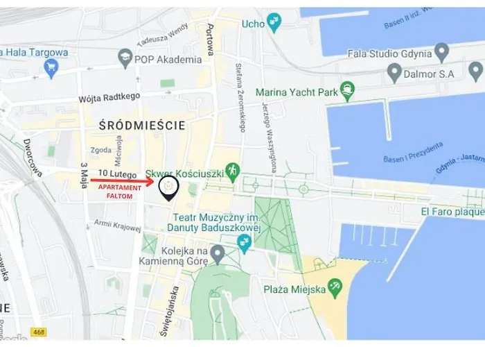 Faltom 7 Centrum Abrahama Apartment Gdynia